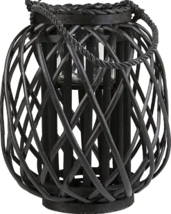 Lanterne MAURITIUS Piletræ 30 cm Sort