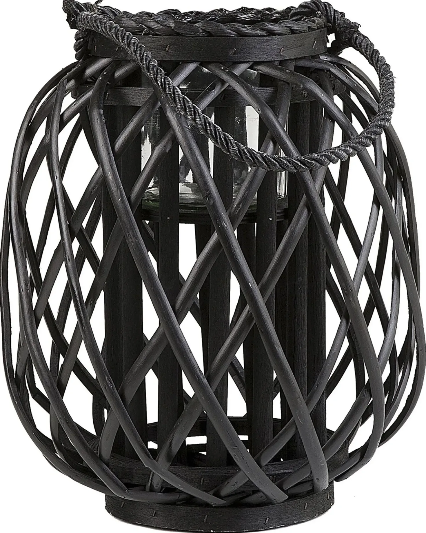 Lanterne MAURITIUS Piletræ 30 cm Sort