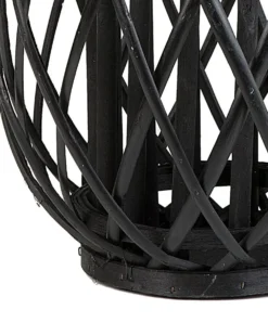 Lanterne MAURITIUS Piletræ 40 cm Sort