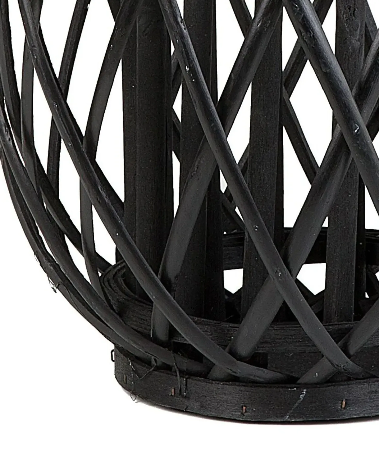 Lanterne MAURITIUS Piletræ 40 cm Sort
