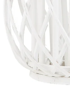 Lanterne MAURITIUS Piletræ 40 cm Hvid