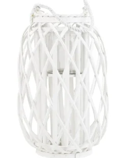 Lanterne MAURITIUS Piletræ 40 cm Hvid