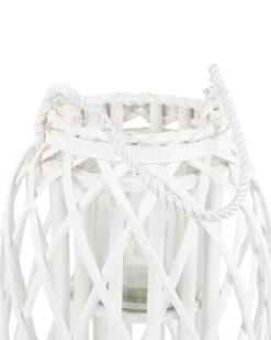 Lanterne MAURITIUS Piletræ 40 cm Hvid