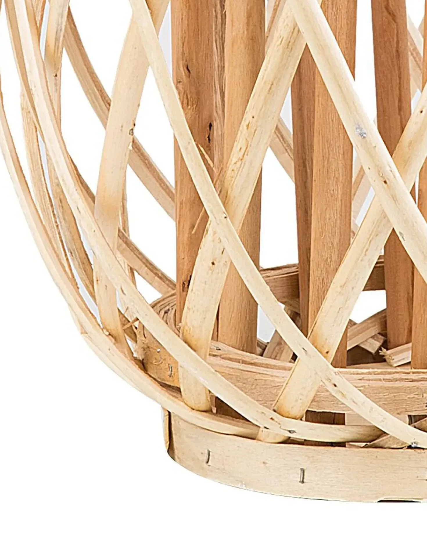 Lanterne MAURITIUS Piletræ 40 cm Naturlig