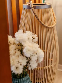 Lanterne TAHITI Bambus 72 cm Naturlig