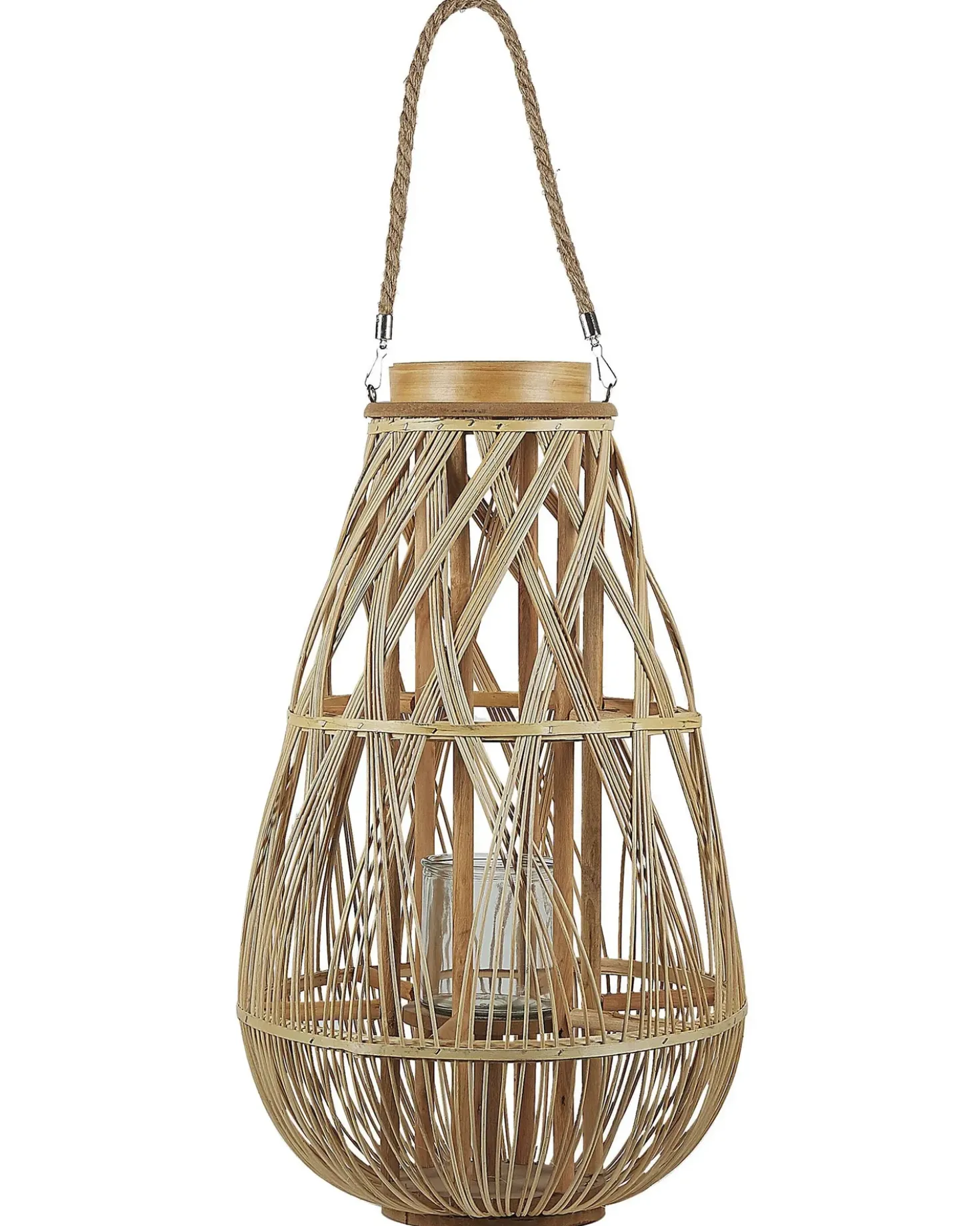 Lanterne TONGA Bambus 56 cm Naturlig