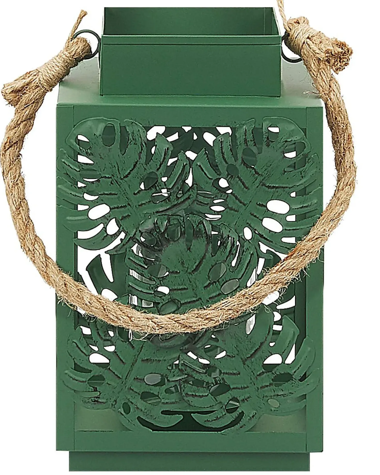 Lanterne UNIMAK Metal 25 cm Grøn