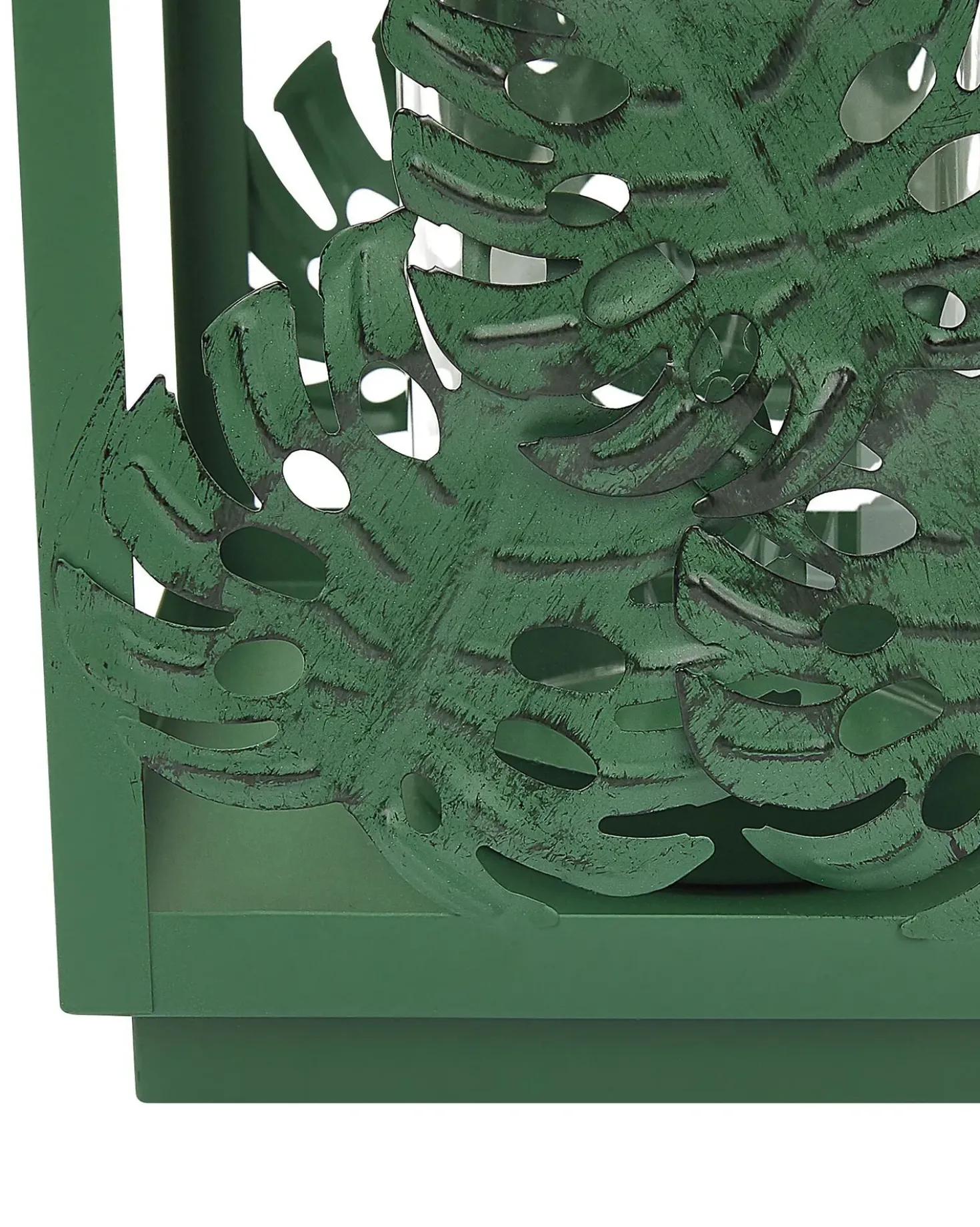 Lanterne UNIMAK Metal 25 cm Grøn