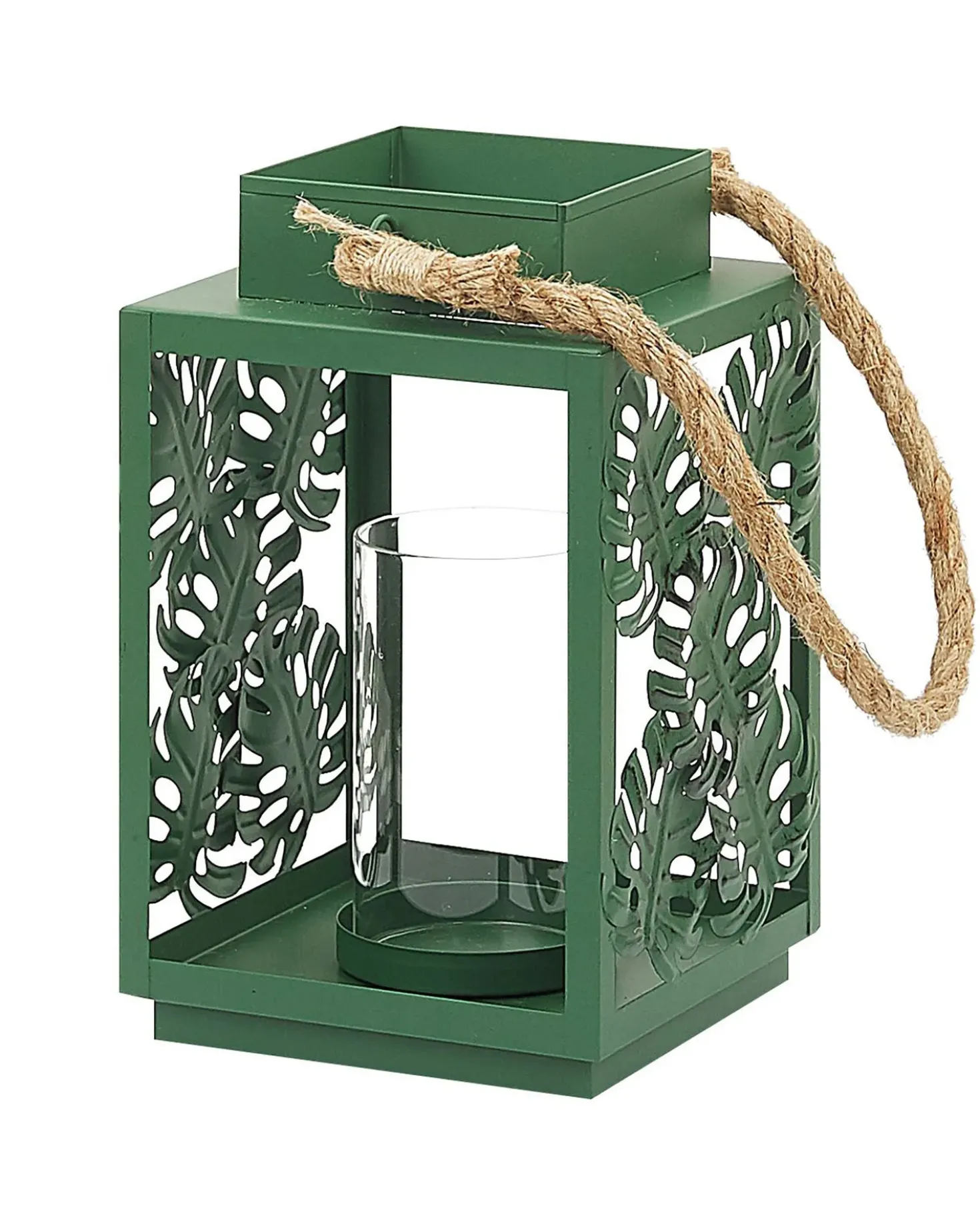 Lanterne UNIMAK Metal 25 cm Grøn
