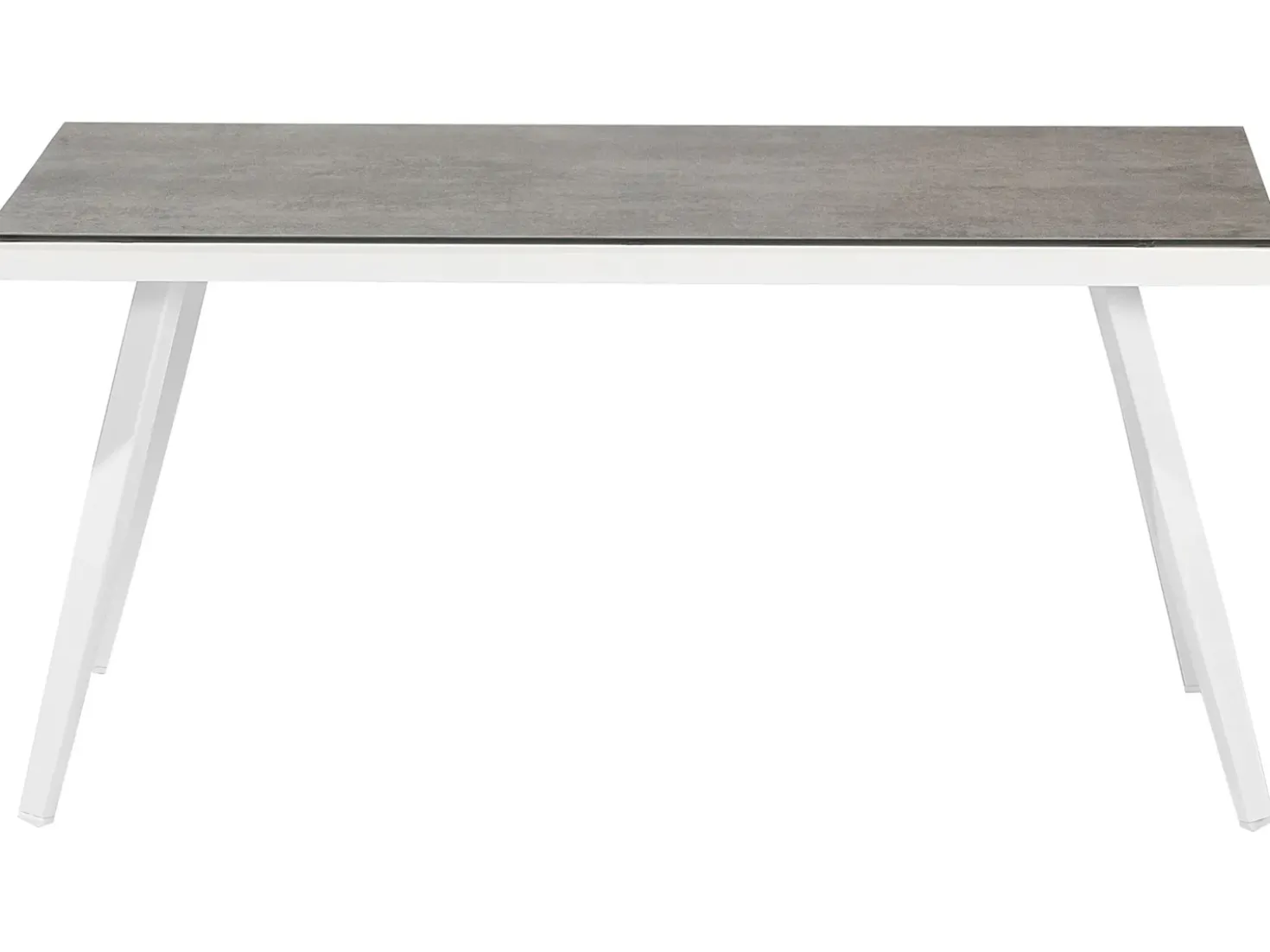 LATINA 4 personers Loungesæt med bord Grå Metal