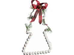 LED KYVESI Juletræ 20/25/30 cm Hvid