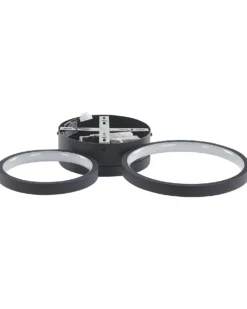LED loftslampe AGNAT Metal Sort