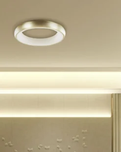 LED loftslampe ATARAN Metal Guld