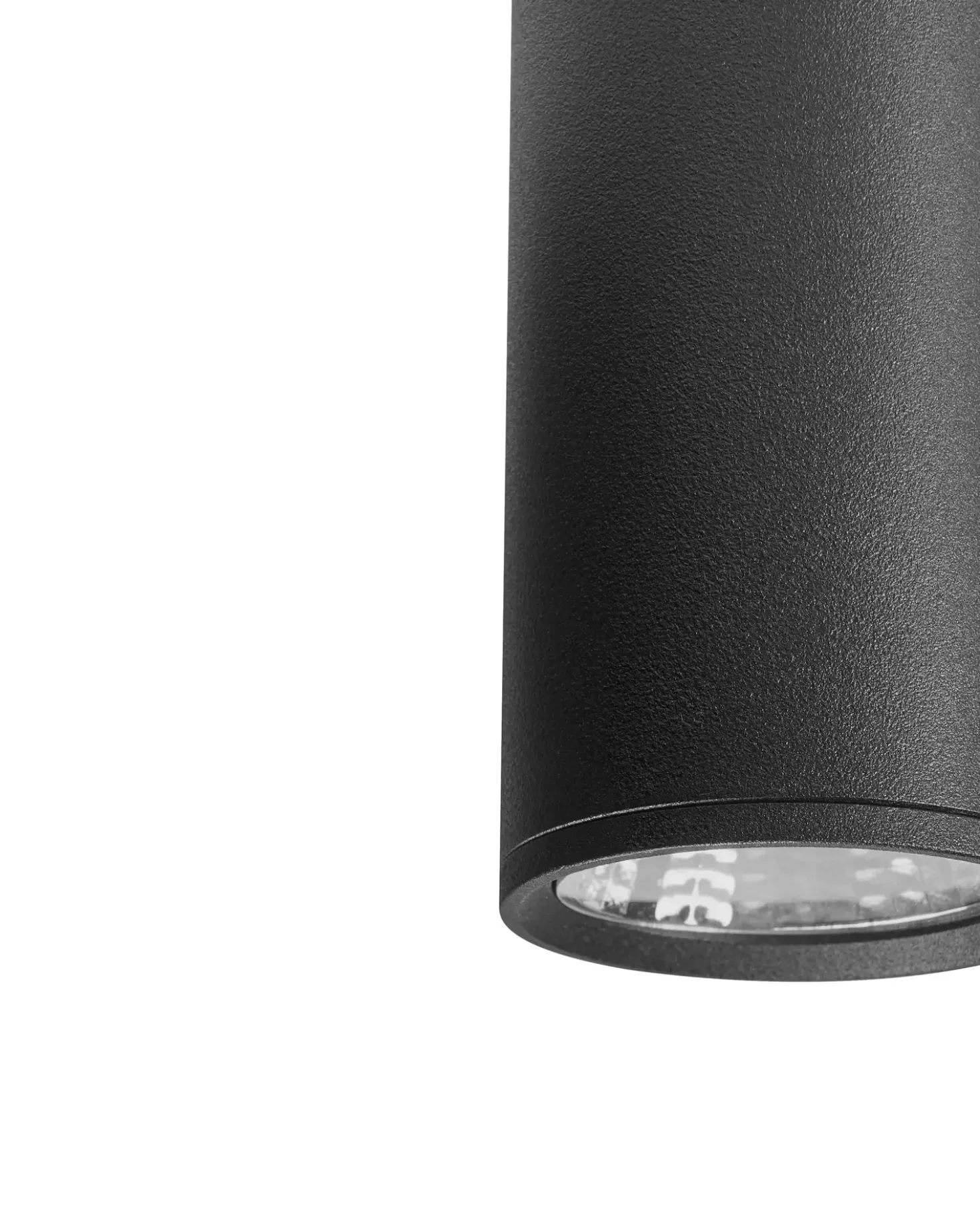 LED loftslampe BARCALA Metal Sort