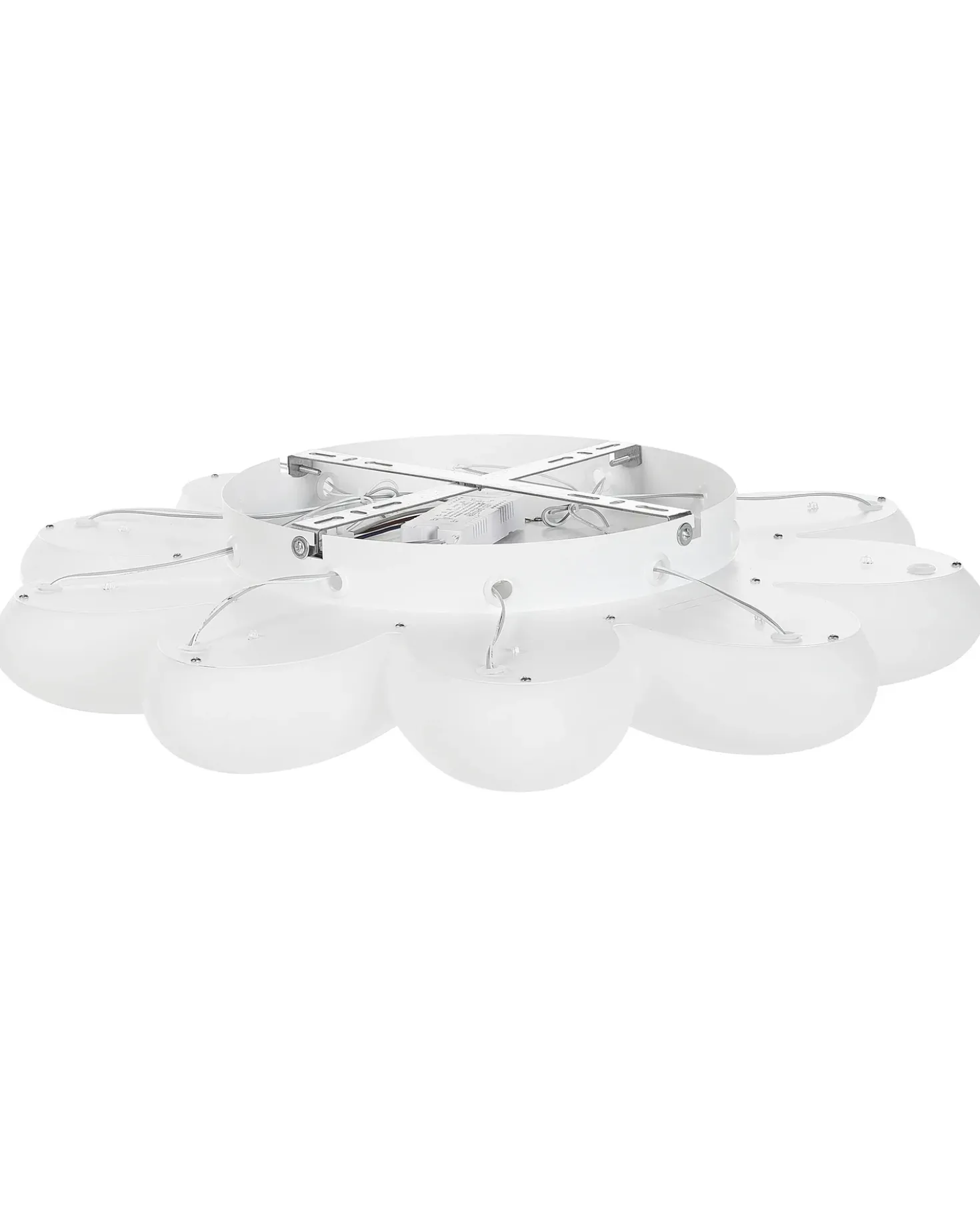 LED loftslampe Blomst TINAU Hvid