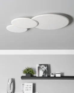 LED loftslampe GABRIK Med dæmpning Metal Hvid