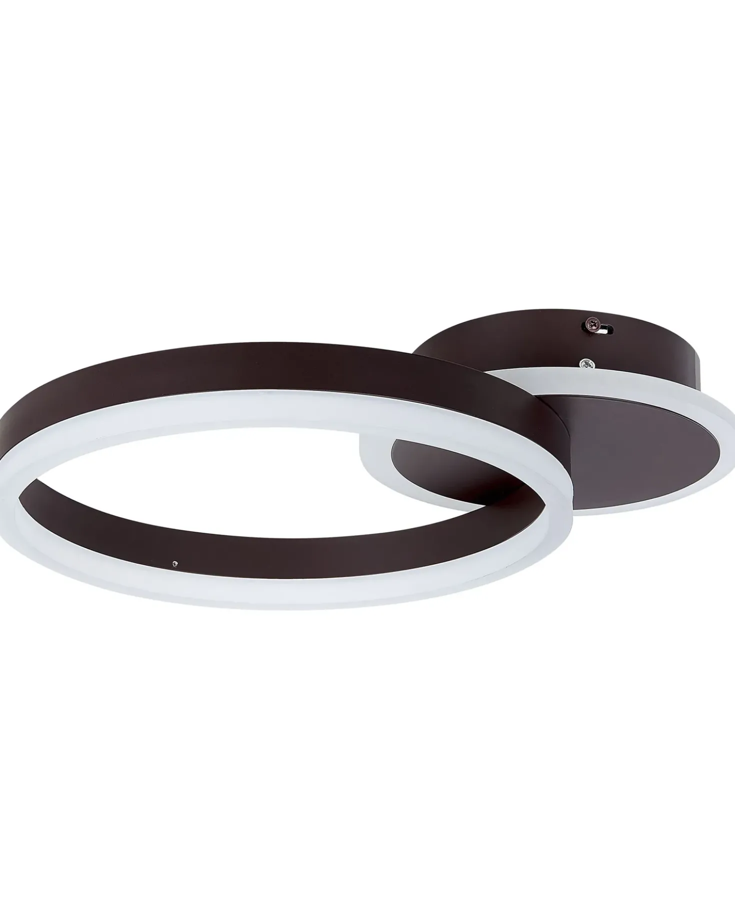 LED loftslampe GLYDE Metal Mørkebrun