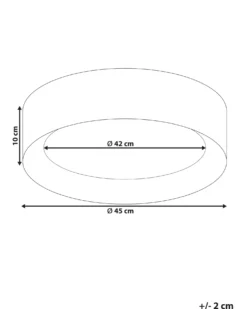 LED loftslampe LOEI Metal Hvid
