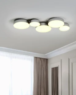 LED loftslampe LUGA Metal Sølv