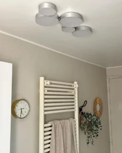 LED loftslampe LUGA Metal Sølv