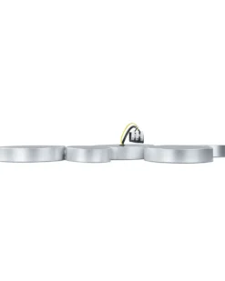 LED loftslampe LUGA Metal Sølv