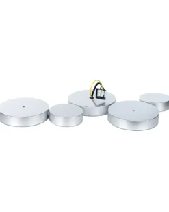 LED loftslampe LUGA Metal Sølv