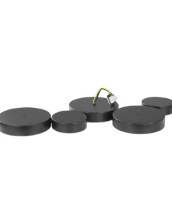 LED loftslampe LUGA Metal Sort