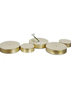 LED loftslampe LUGA Metal Guld