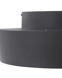LED loftslampe MOEI Metal Sort