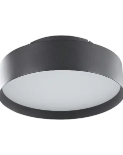 LED loftslampe MOEI Metal Sort