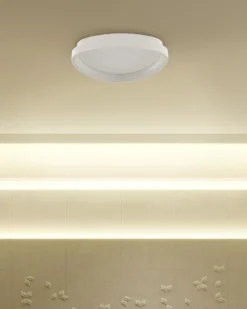 LED loftslampe NANDING Metal Hvid