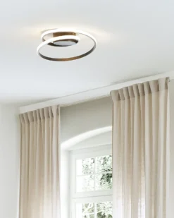 LED loftslampe NARYN Metal Sort