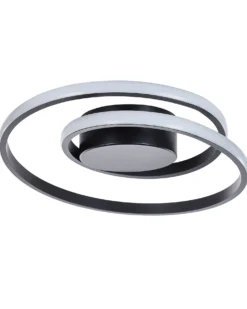 LED loftslampe NARYN Metal Sort