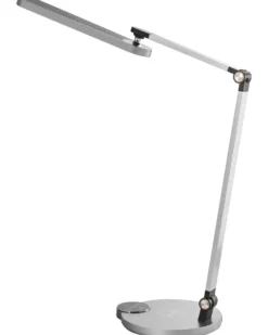 LED skrivebordslampe CAROY Med trådløs oplader Grå