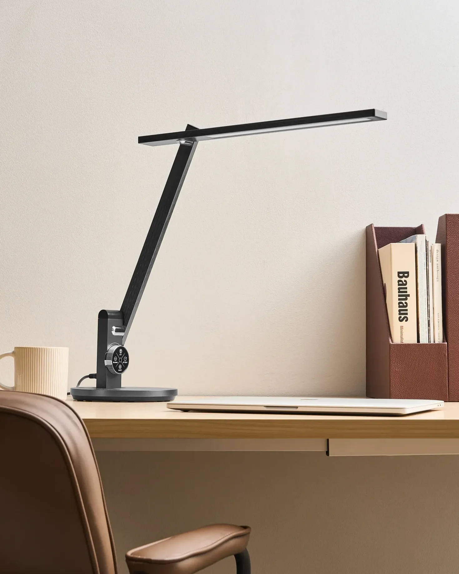 LED skrivebordslampe CETUS Med dæmpning Grå