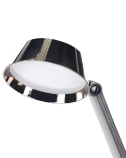 LED skrivebordslampe CHAMAELEON med USB-port Metal Messing