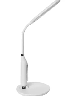 LED skrivebordslampe CYGNUS Med dæmpning Metal Hvid