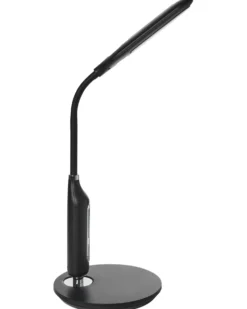 LED skrivebordslampe CYGNUS Med dæmpning Metal Sort