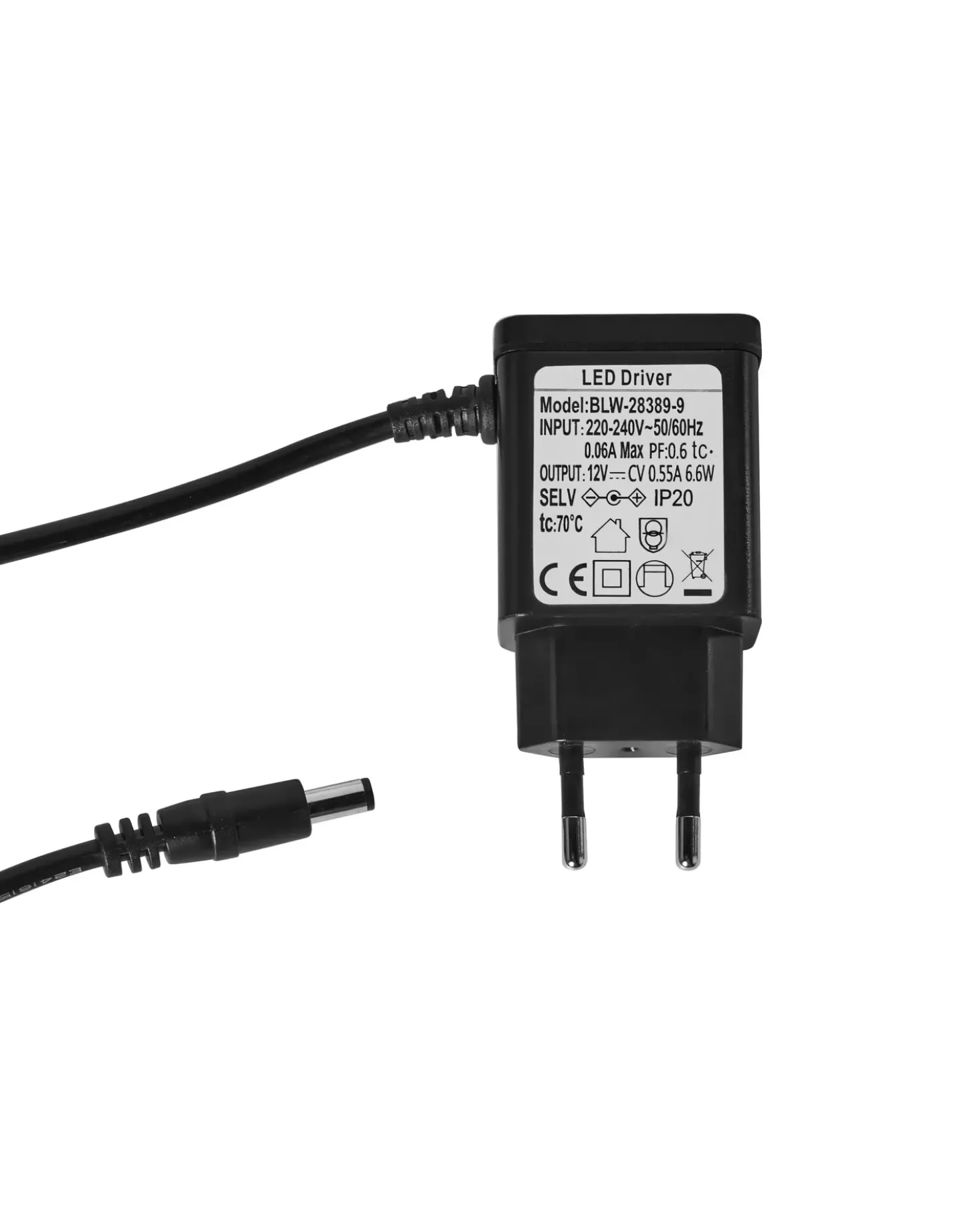 LED skrivebordslampe CYGNUS Med dæmpning Metal Sort
