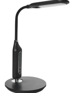 LED skrivebordslampe CYGNUS Med dæmpning Metal Sort