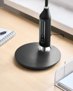 LED skrivebordslampe CYGNUS Med dæmpning Metal Sort
