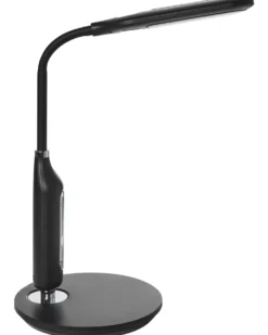 LED skrivebordslampe CYGNUS Med dæmpning Metal Sort