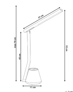 LED skrivebordslampe DENEB Med dæmpning Himmelblå