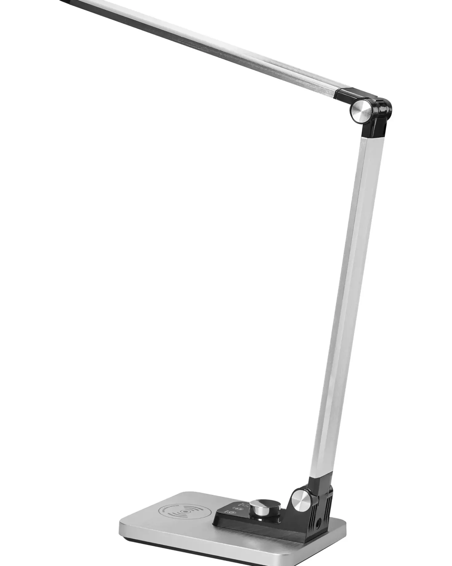 LED skrivebordslampe ENIF Med trådløs oplader Sølv
