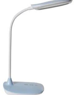 LED skrivebordslampe HYDRA Med dæmpning Himmelblå