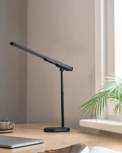 LED skrivebordslampe TUCANA Med dæmpning Sort