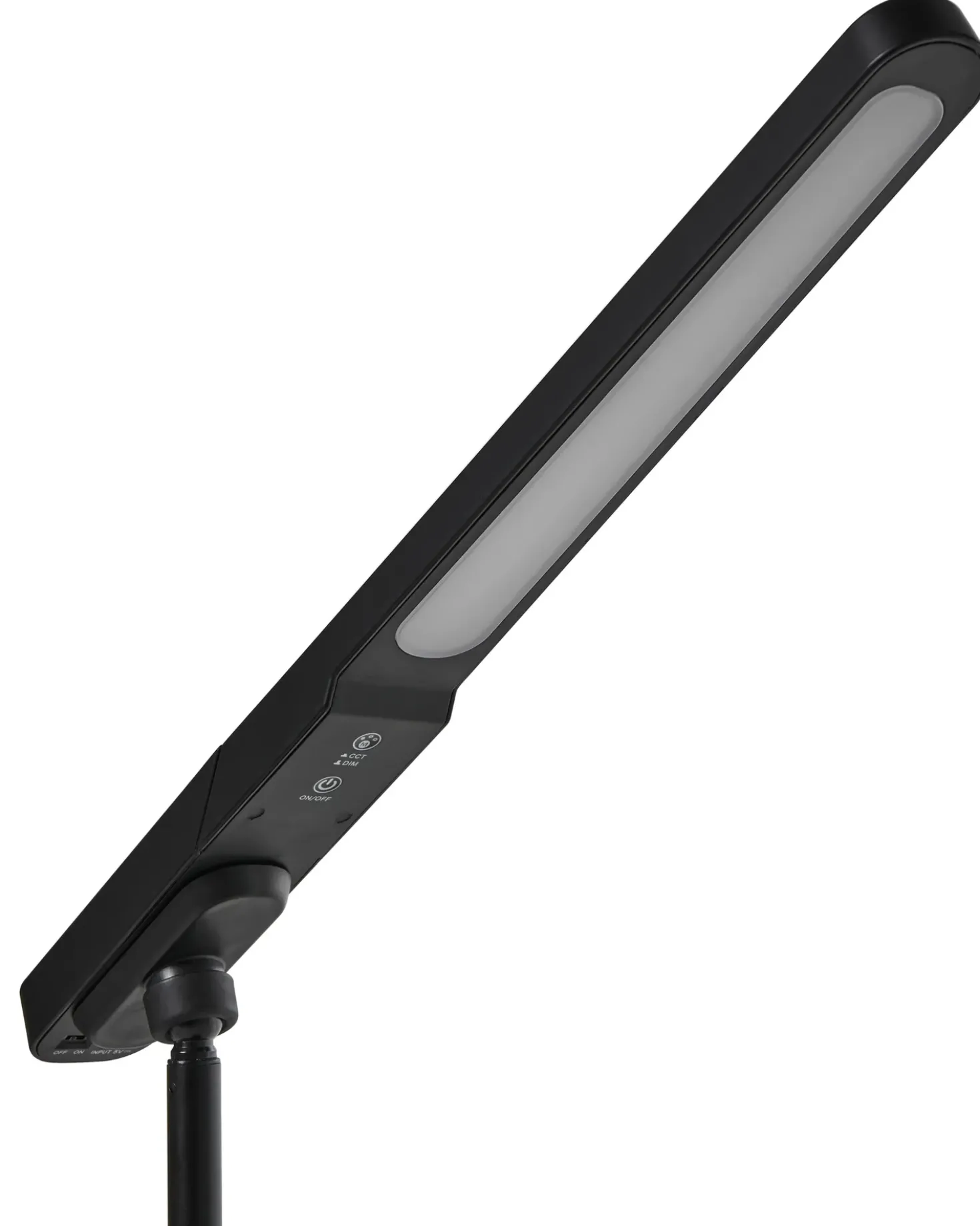 LED skrivebordslampe TUCANA Med dæmpning Sort