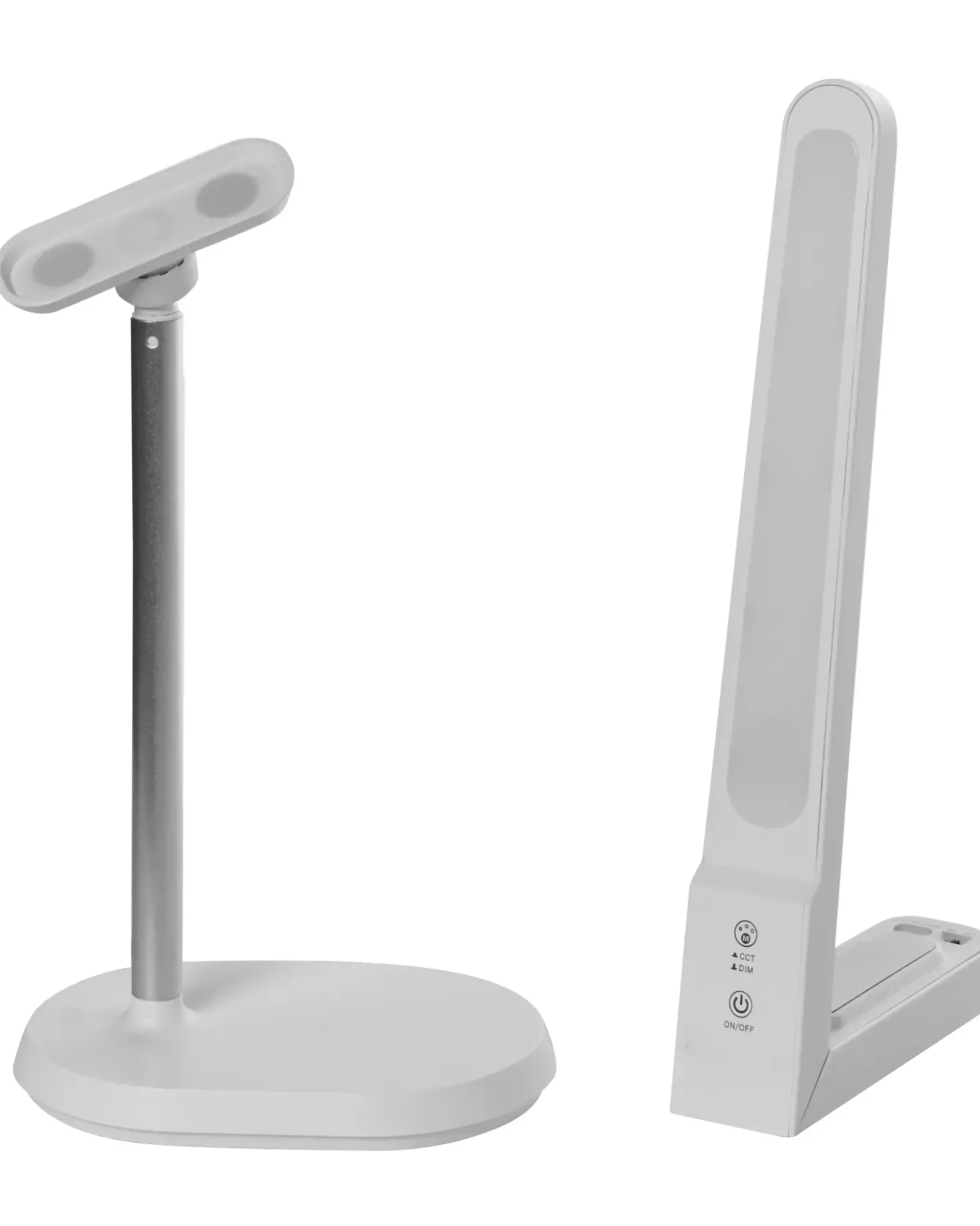 LED skrivebordslampe TUCANA Med dæmpning Hvid
