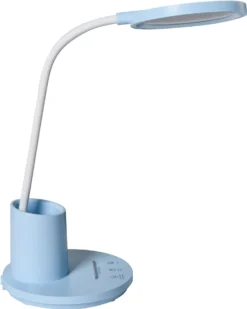 LED skrivebordslampe VELA Med dæmpning Blå