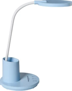 LED skrivebordslampe VELA Med dæmpning Blå